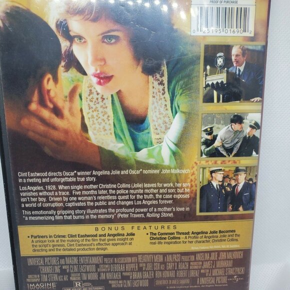 Clint Eastwoods Changeling Rated R Drama DVD, 2009 No Scratches Clean - Picture 6 of 11